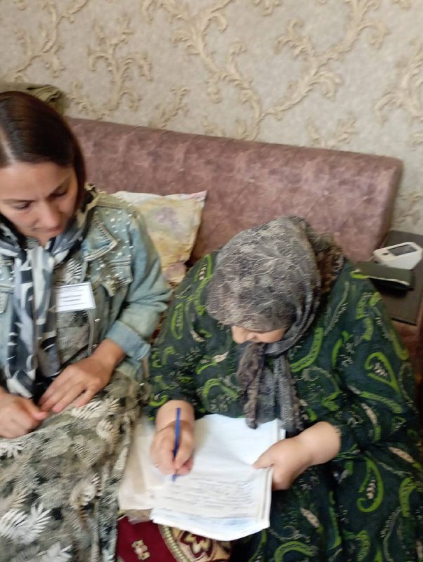 Будни специалиста по социальной работе Алиевой Р.Г.