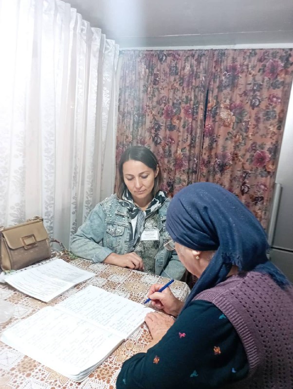 Будни специалиста по социальной работе Алиевой Р.Г.