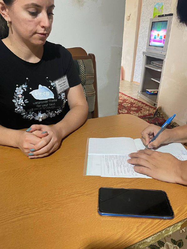 Будни специалиста по работе с семьей и с детьми ГБУ РД КЦСОН в МО «Сергокалинский район»Идрисова Барият А.