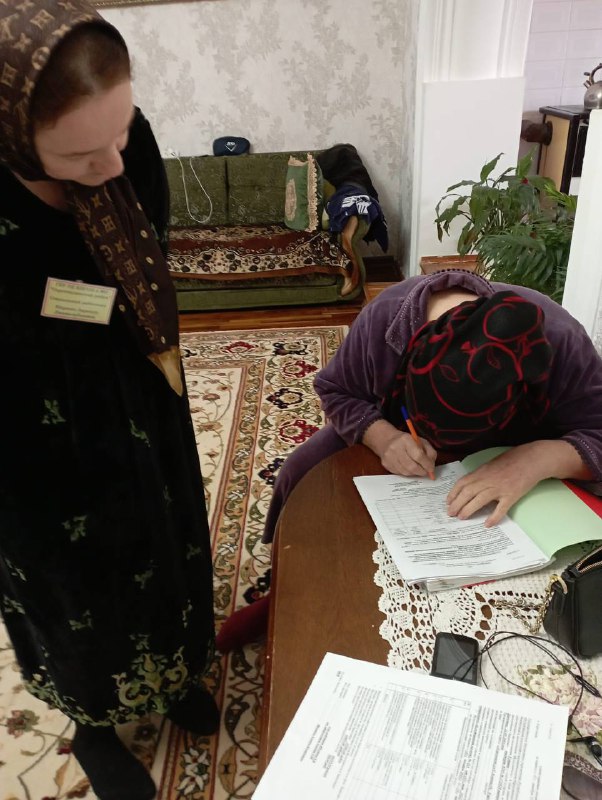 Будни социальных работников.