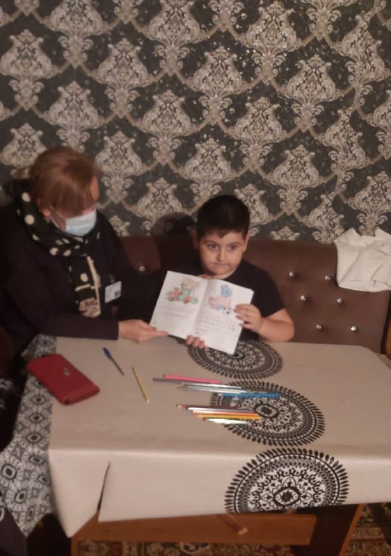 Специалист по работе с семьей и детьми Алхасова М.М.рабочие будни.