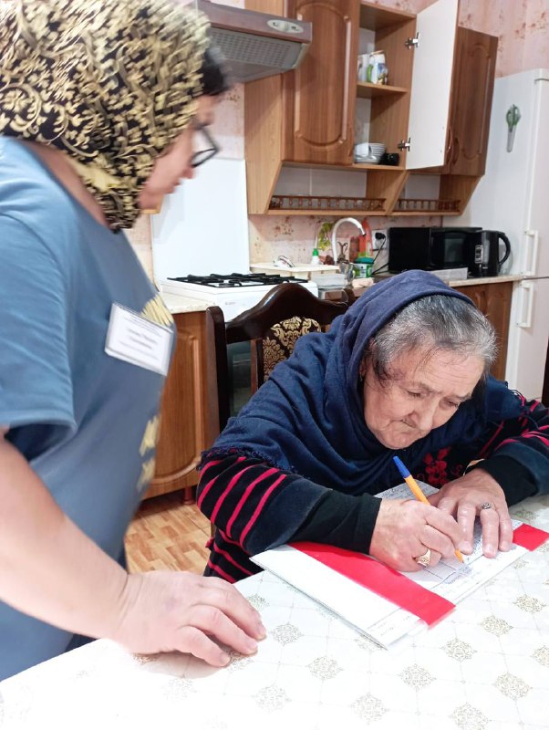 Будни социального работника с.Сергокала
