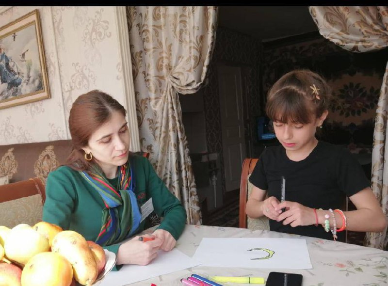 Багомедова П. Посетила подопечную, оказала психологическую помощь , организацию досуга.