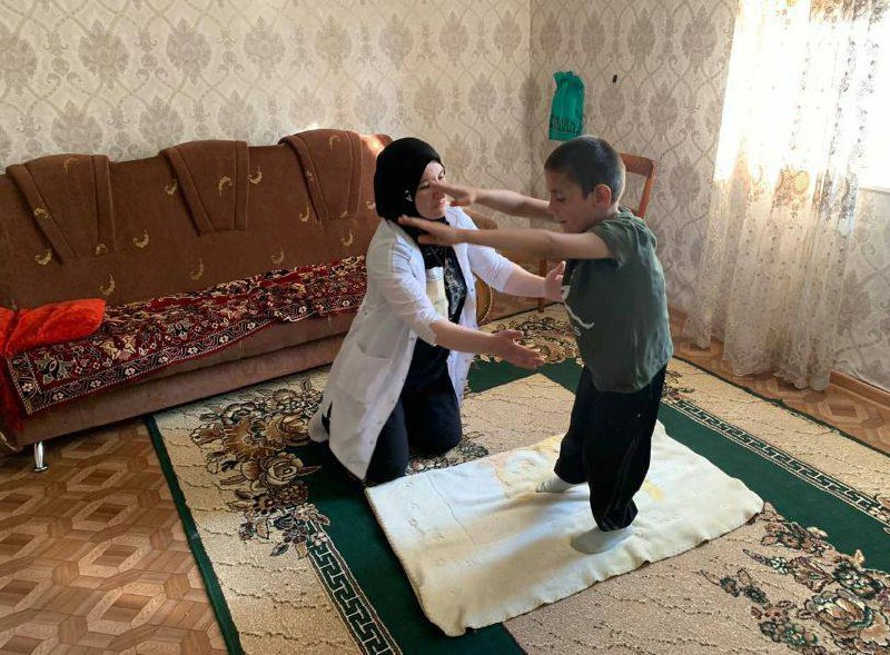 В ГБУ РД КЦСОН в МО «Сергокалинский район» реализуется технология « Домашний микрореабилитационный центр» для оказания помощи детям- инвалидам.
