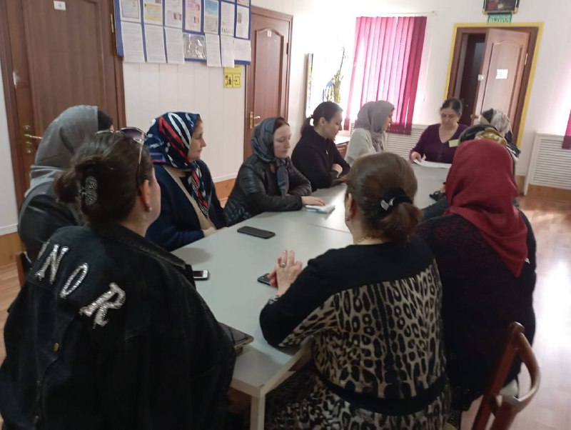 Совещание отделения 1 социального обслуживания на дому граждан пожилого возраста и инвалидов.