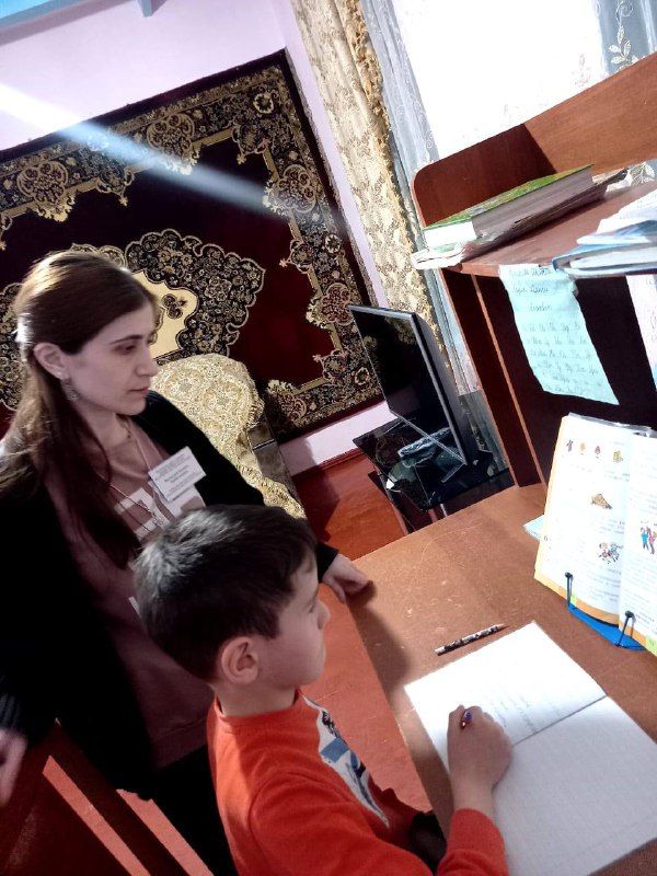 Специалист Багомедова П. Посетила Алишейхова , Магомедову Г. , оказала соц.услуги подопечным.