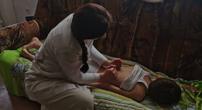 Ибрагимова Кистаман Руслановна, мед сестра по массажу. Провела лечебный массаж подопечному