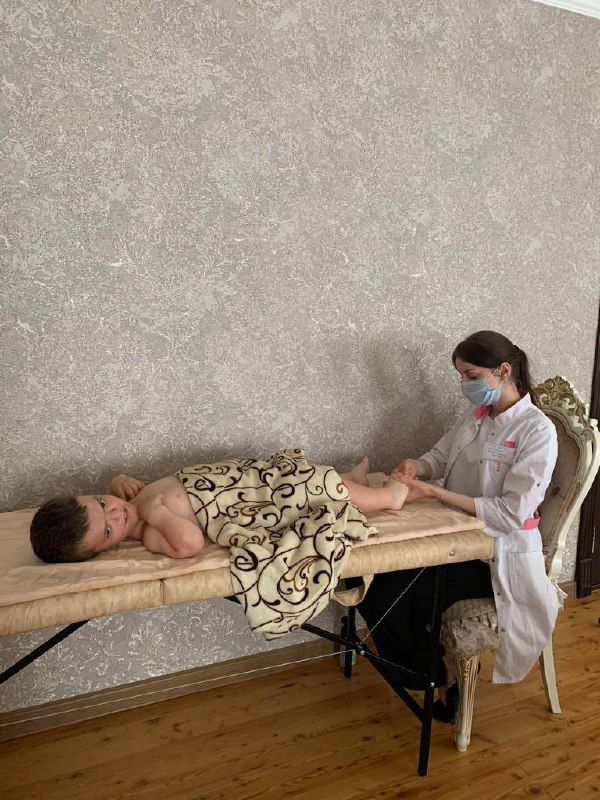 Провела массаж подопечному Абасову М.Ю.