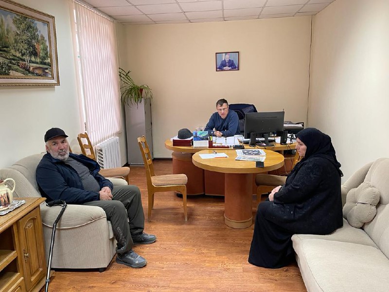 ⚠️В Комплексный центр социального обслуживания Сергокалинского района обратились родители погибшего на Украине военнослужащего Магомедова Абдуллы К.