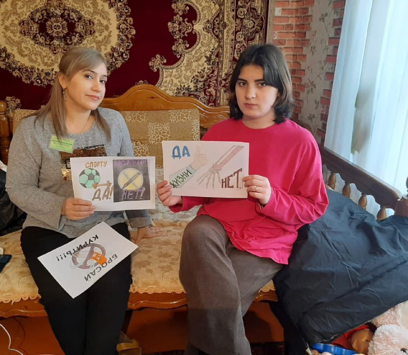 ⚠️Специалисты отделения семьи Комплексного центра Сергокалинского района активно проводят профилактическую работу, направленную на борьбу против наркомании и курения.