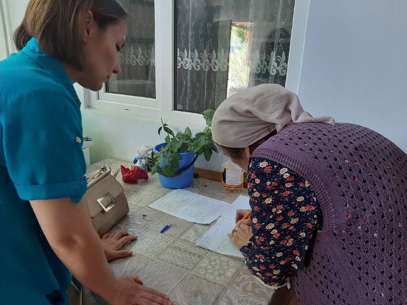 В ГБУ РД КЦСОН в МО «Сергокалинский район» продолжается работа по проверке качества получения социальных услуг на дому,в соответствии с ФЗ #442 «Об основах социального обслуживания граждан в РФ» от 28.12.2013г.