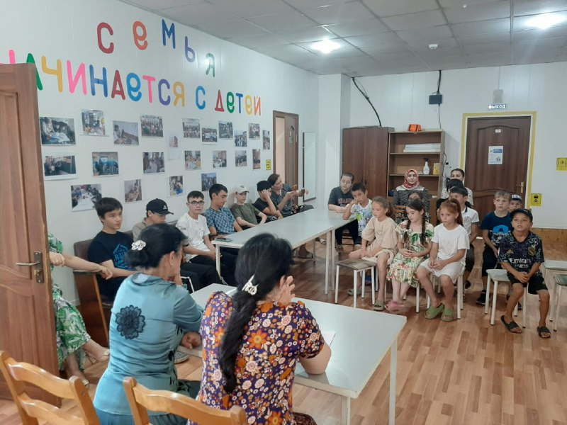 ⚠️В Центре социального обслуживания населения Сергокалинского района для юных получателей социальных услуг отделением семьи проведена информационно-познавательная беседа "Наш мир без терроризма!".