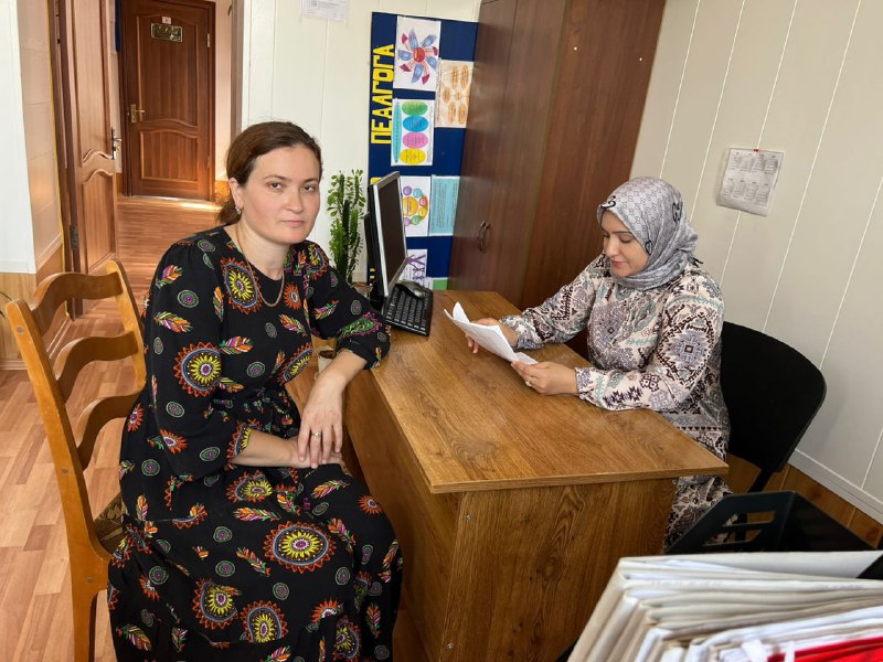 ✅Специалист по работе с семьей Муртазалиева Раисат оказала психологические услуги подопечной, помогая ей справиться с эмоциональными трудностями и стрессовыми ситуациями.