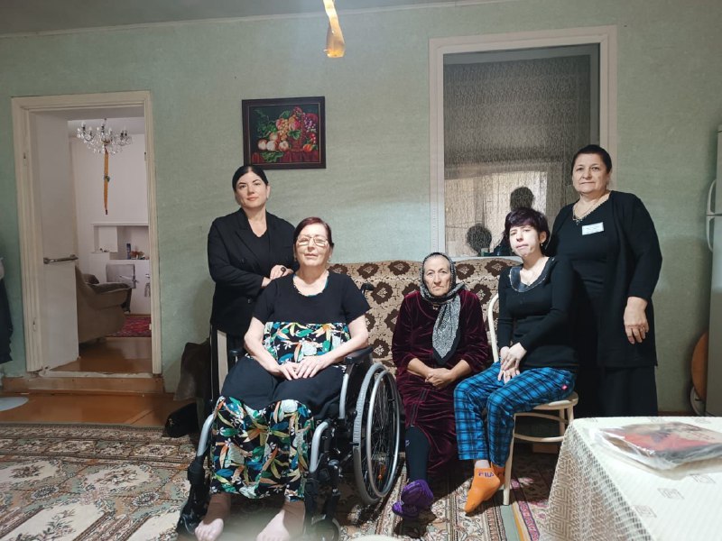 💥Социальные работники отделения соцобслуживания на дому граждан пожилого возраста и инвалидов № 1 с. Сергокала поздравили своих подопечных с Днем пожилого человека.