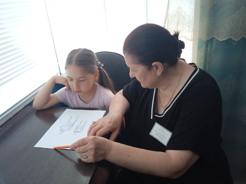 Рабочие будни психолога отделения социального обслуживания детей и семей с детьми Абдуллаевой П. А