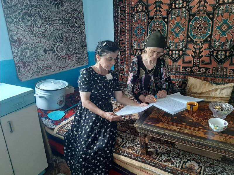 В ГБУ РД КЦСОН в МО «Сергокалинский район» продолжается работа по проверке качества получения социальных услуг на дому,в соответствии с ФЗ #442 «Об основах социального обслуживания граждан в РФ» от 28.12.2013г.