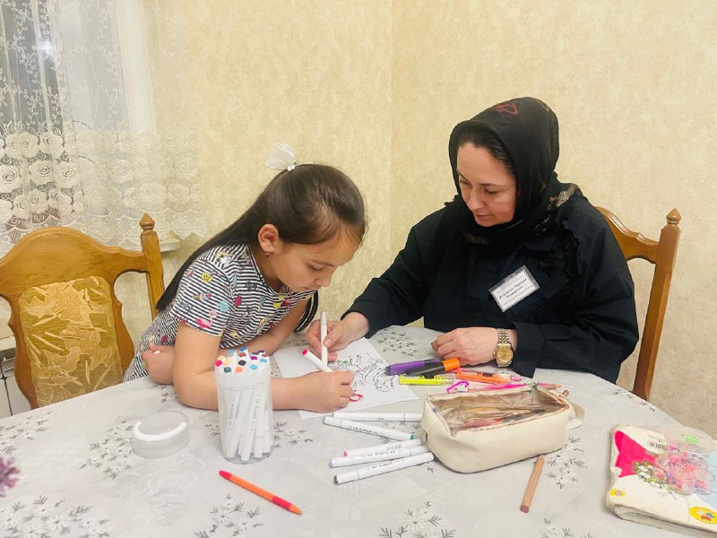 Рабочие будни специалиста по работе с семьей и детьми Джалиловой М.
