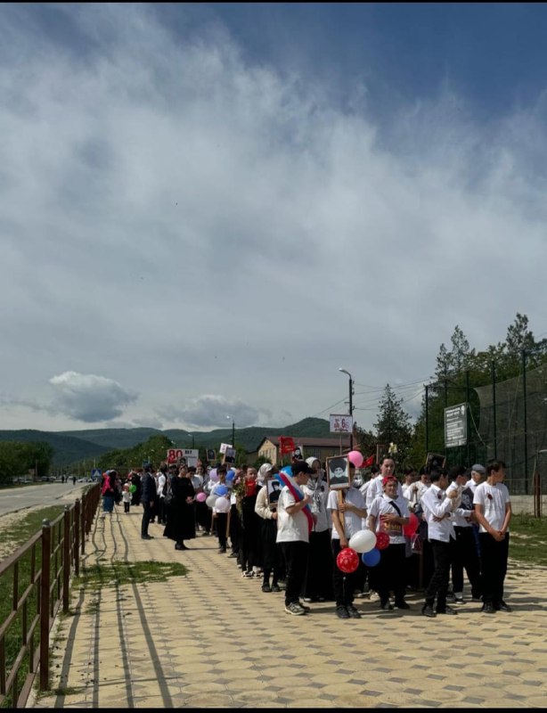 Патриотический Парад в Честь 80-летия Дня Победы
