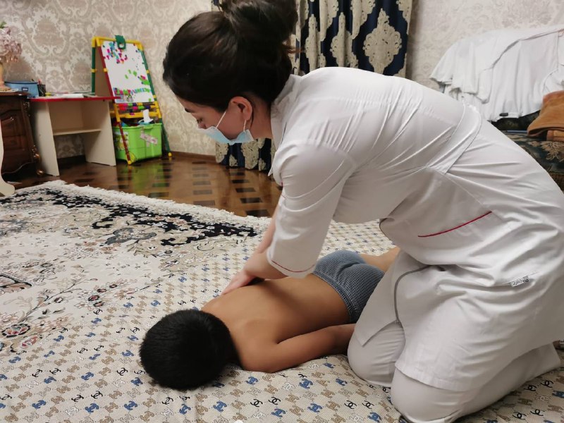 Ибрагимова Кистаман Руслановна мед сестра по массажу. Рабочие будни.