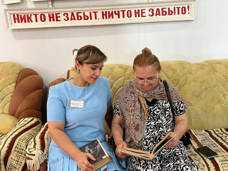 Сегодя 8 Августа в отделении дневного пребывания граждан пожилого возраста и инвалидов были оказаны услуги получательнице социальных услуг Динбагандовой А.