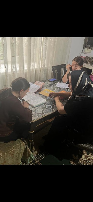 Рабочие будни специалиста по социальной работе Алхасовой Марият