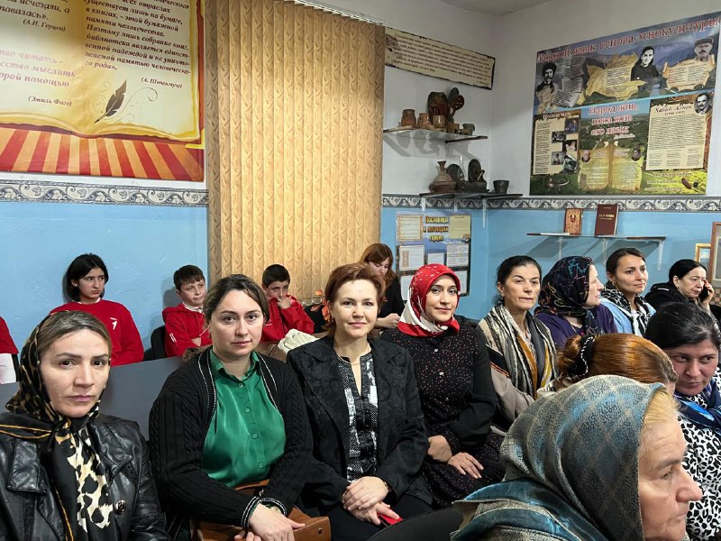 Работники Центра социального обслуживания населения с.Сергокалы приняли участие в мероприятии, которое проводилось работниками Центральной библиотечной системы.