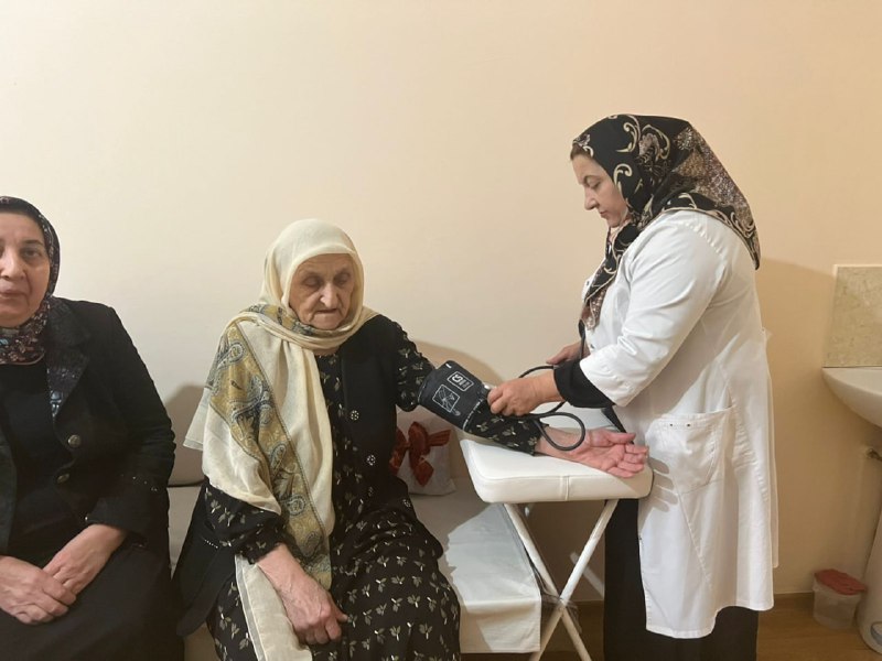 Плановый выезд мобильной бригады, для доставки 19 подопечных старше 65 лет в районную больницу для медосмотра.